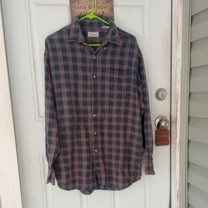 Men's Size Large LL Bean Flannel